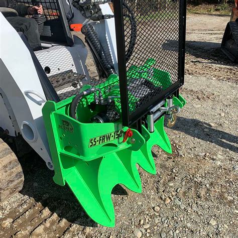 skid steer reapers|skid steer reaper attachments.